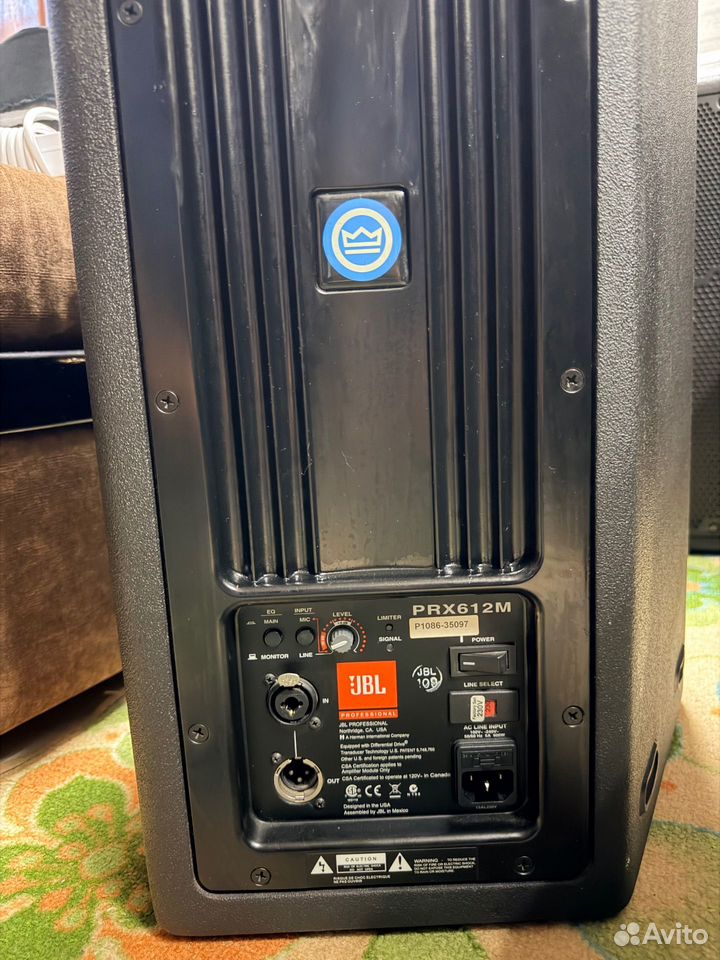 Колонка jbl prx 612 M, Небуг