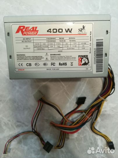 Блок питания Real power 400w