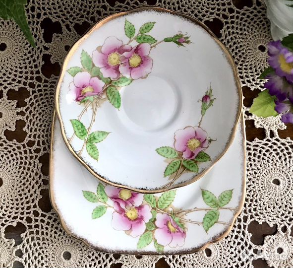 Антикварные тарелочки Royal Albert Англия