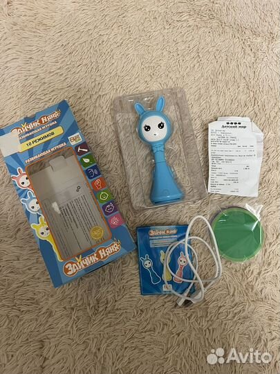 Игрушка зайка alilo