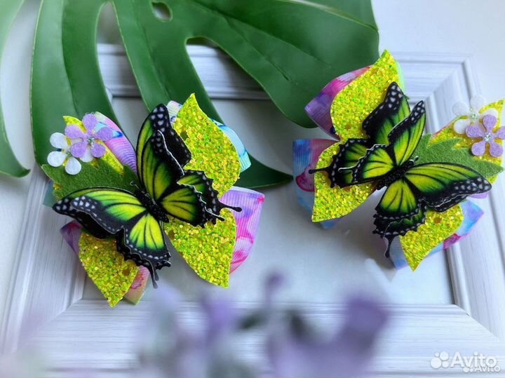 Бантики для модниц ручной работы