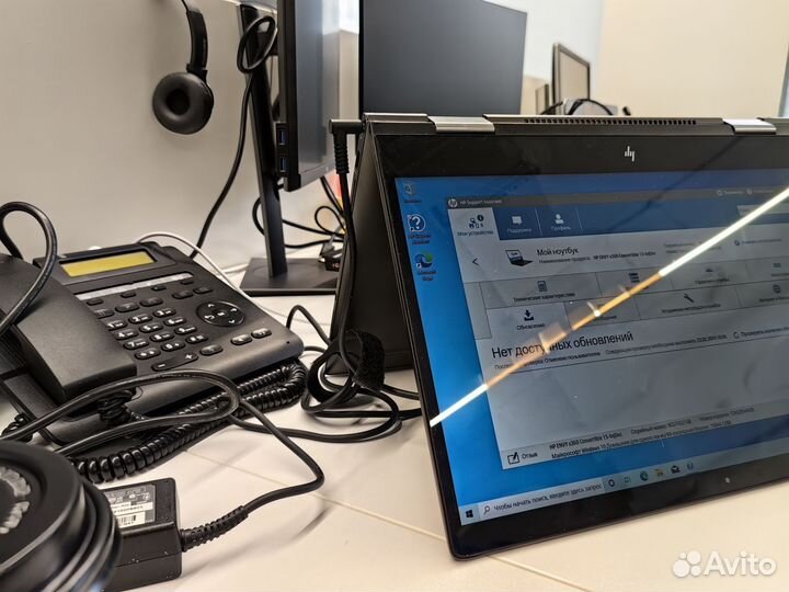Ноутбук hp envy x360 convertible 15-bq0