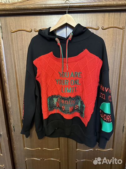 Худи женское черное