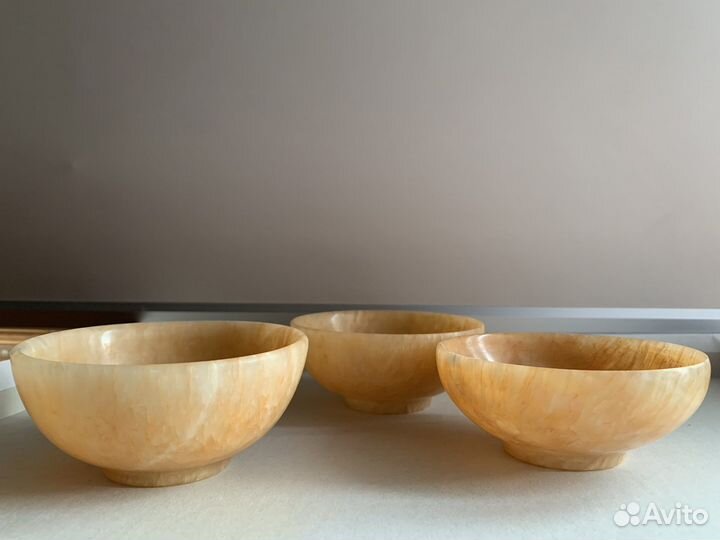 Пиалы из натурального камня