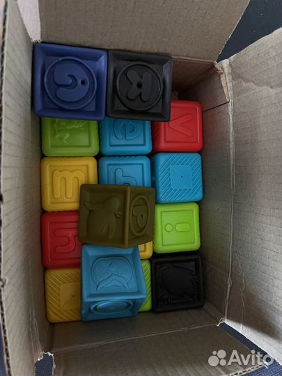 Кубики детские мягкие