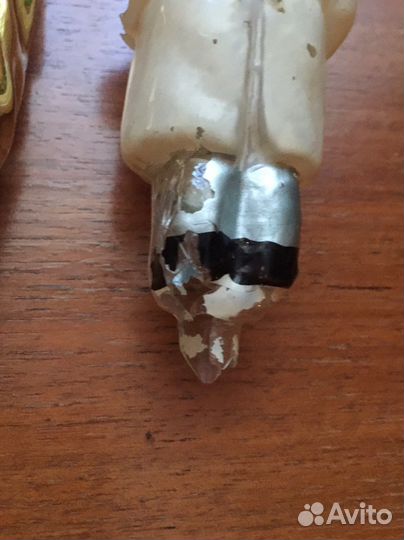 Елочные игрушки СССР на реставрацию