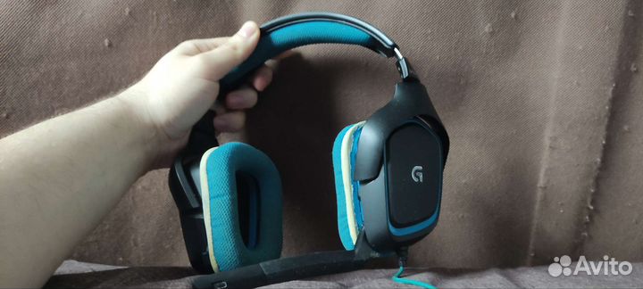 Игровая гарнитура Logitech G430 (7.1)