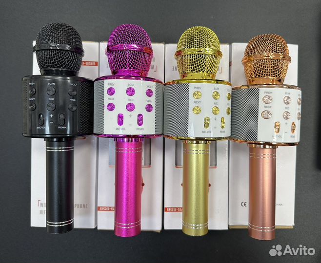 Микрофон караоке, микрофон детский (Оптом)