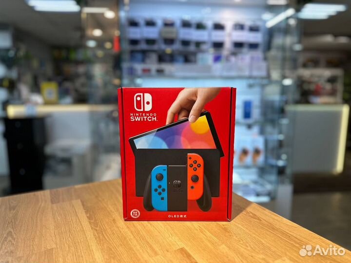 Nintendo Switch oled. Прошитая. Чип