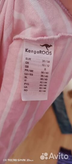 Хлопковая футболка 42/44