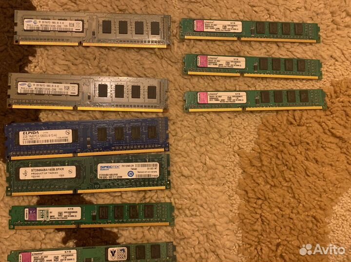 Оперативная память ddr3 2gb-1gb