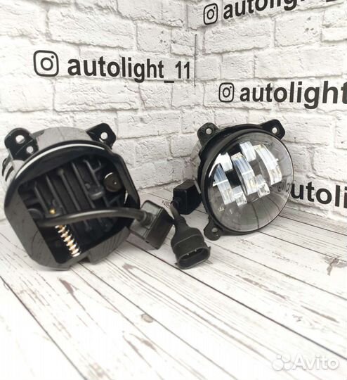 Светодиодные птф 70W Kalina,Granta,Datsun