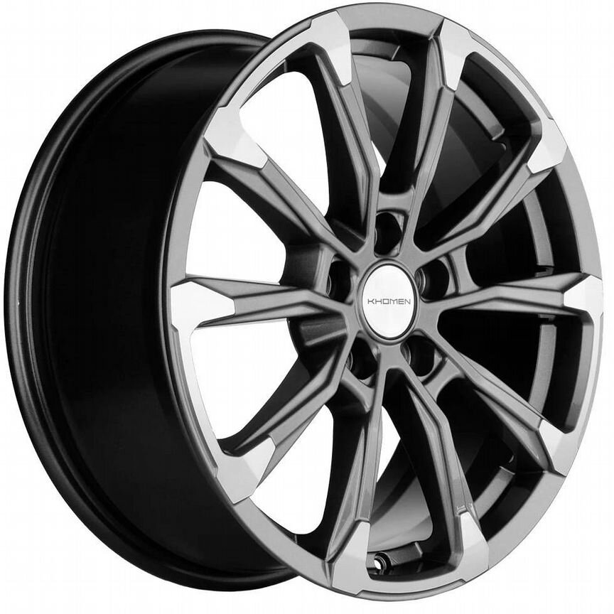 Диски Khomen KHW1808 7.5x18 5x108 ET47 D60.1 Gray-FP
