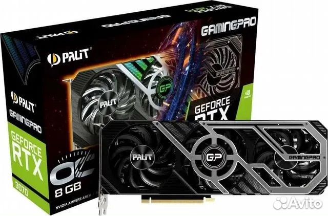 Видеокарта Palit nvidia GeForce RTX 3070 8GB