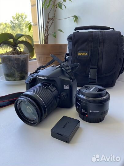 Canon eos 1300d + yongnuo 50 mm