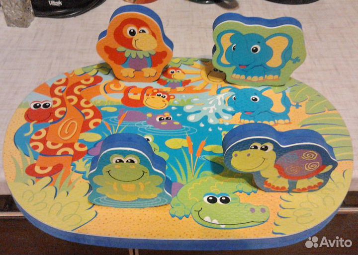 Продам игрушку-пазл для малышей Плавучий остров