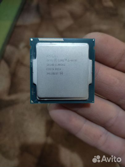 Процессор intel core i5 4670