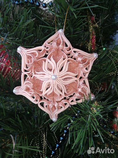 Набор игрушек персиковый