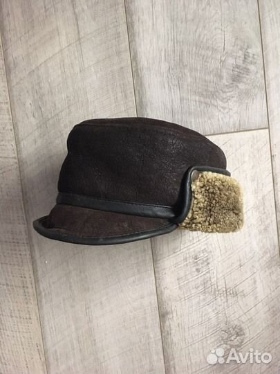 Кепка шапка мужская мех овчина