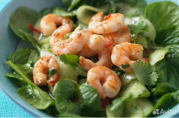 Креветка салатная очищенная. Удобная доставка