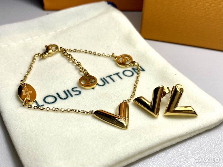 Louis vuitton серьги Луи Виттон