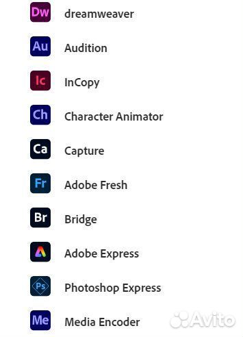Adobe Creative Cloud Лицензия