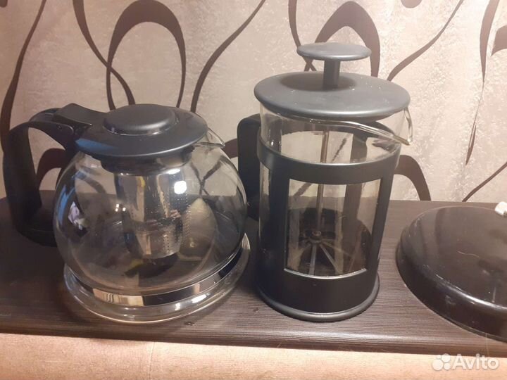 Заварочный чайники френчпресс