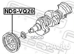 Шкив коленвала nissan maxima/cefiro A32 1994-20