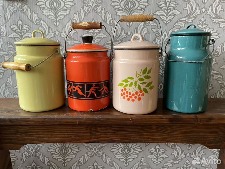 Эмалированная посуда СССР