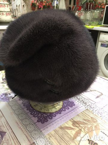 Шапка норковая женская
