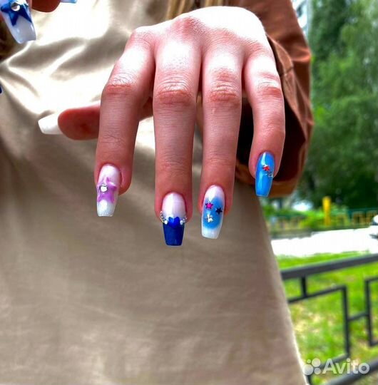 Маникюр, наращивание ногтей