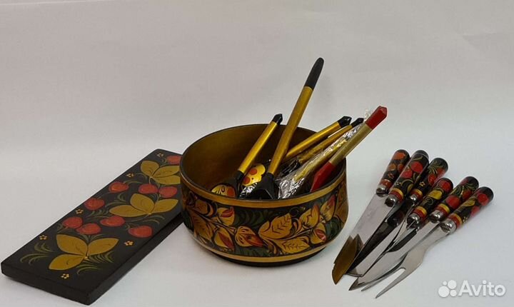 Посуда хохлома