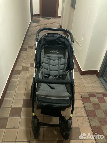 Коляска baby design husky 2 в 1