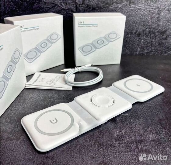 Зарядная станция 3в1 (оригинал от фабрики)