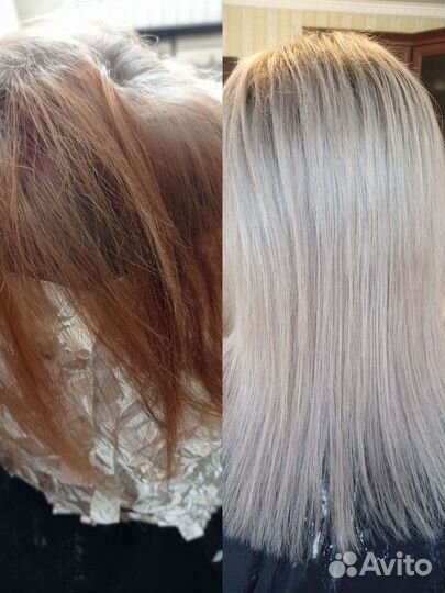 Биозавивка окрашивание стрижки кератин