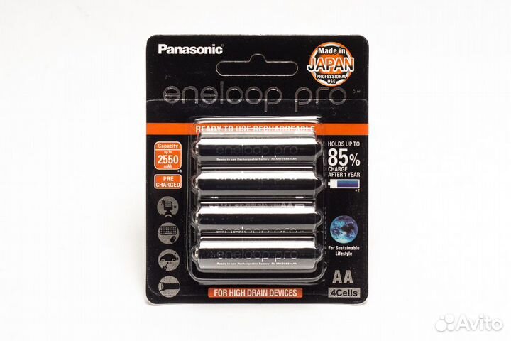 Аккумулятор AA 2500 Panasonic Eneloop Pro