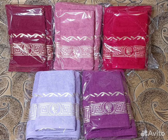 Набор махровых полотенец