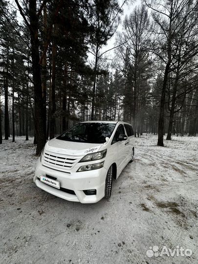 Toyota Vellfire 2.4 CVT, 2009, 180 000 км