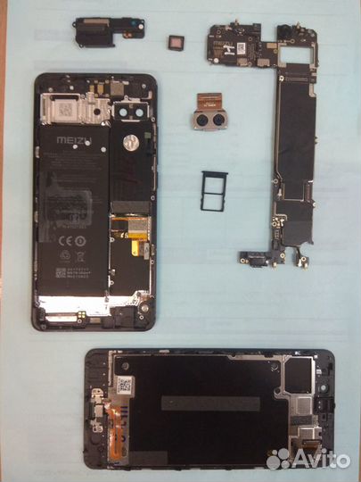 Meizu pro 7 по запчастям