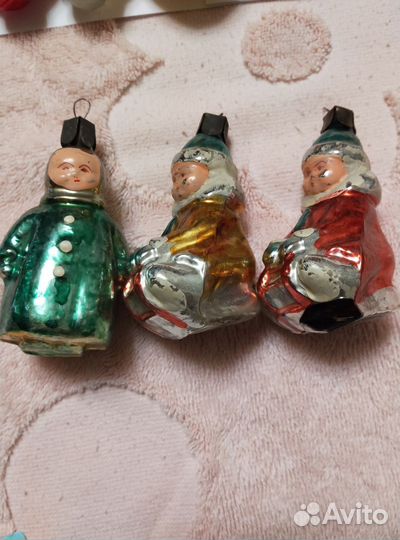 Елочные игрушки СССР