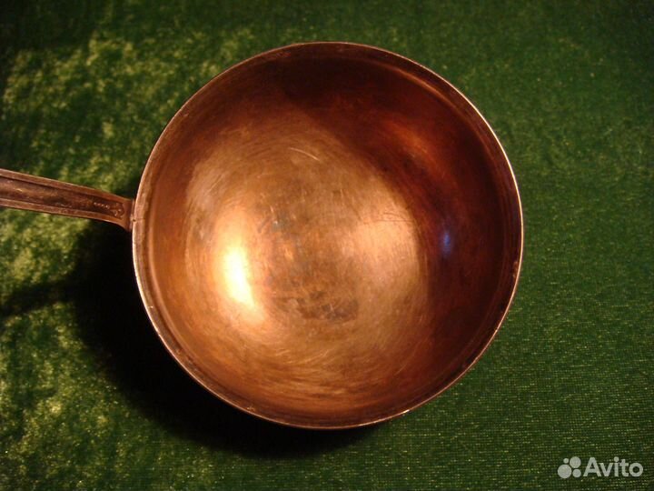 Половник Старинный Мельхиоровый Серия Пламя