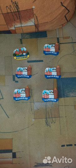 Магнитики с коломной