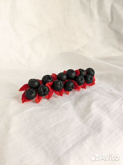 Сережки черноплодная рябина