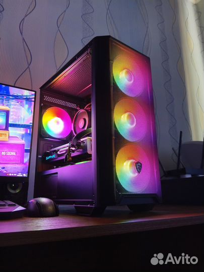 Игровой компьютер 6 ядер/Ryzen 5 2600/RX570 8GB