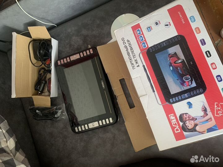 Портативный двд & ЖК телевизор