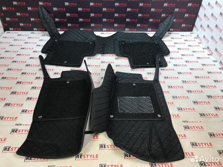 Ковры салона 3D Mercedes Benz GL 2008-2012