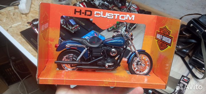 Игрушка мото Харлей Maisto