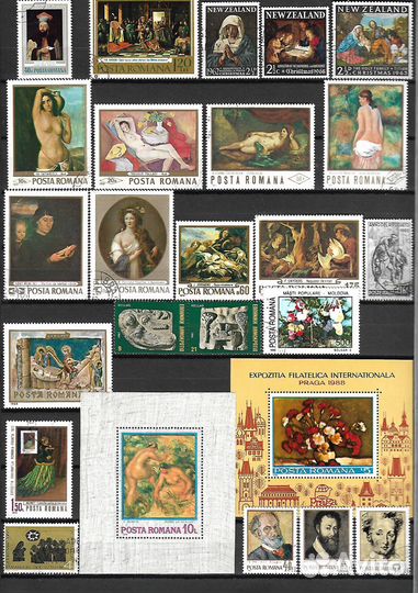 Марки Живопись и др. Часть1