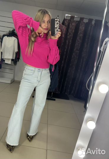 Джинсы женские прямые, 26 27 28