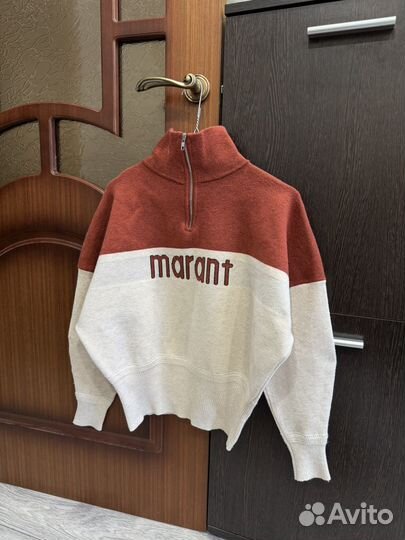 Isabel Marant винтажный свитер 1/3 zip